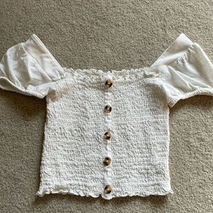 Off the shoulder top!